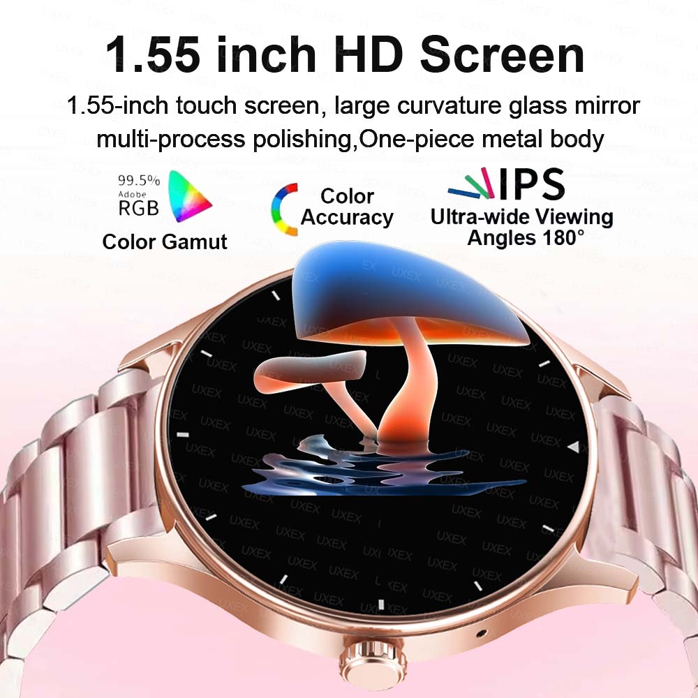 Fashion Woman Smart Watch 1.55 - Smartwatch Custom review and price