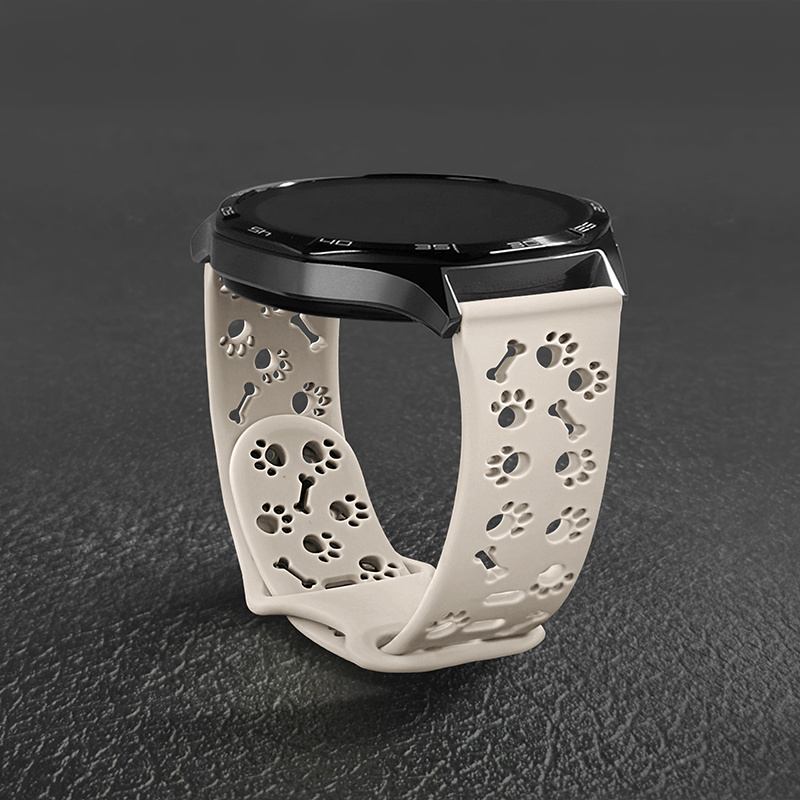 Hollow-out Dog Paw Strap 22mm  - Titan Smartwatch Accessories review and price