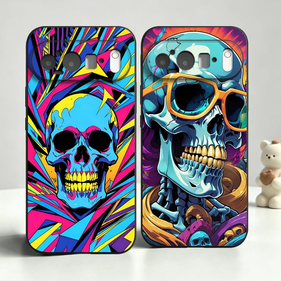 Neon Pop Art Skull Case for Go - Google Pixel 9 review and price