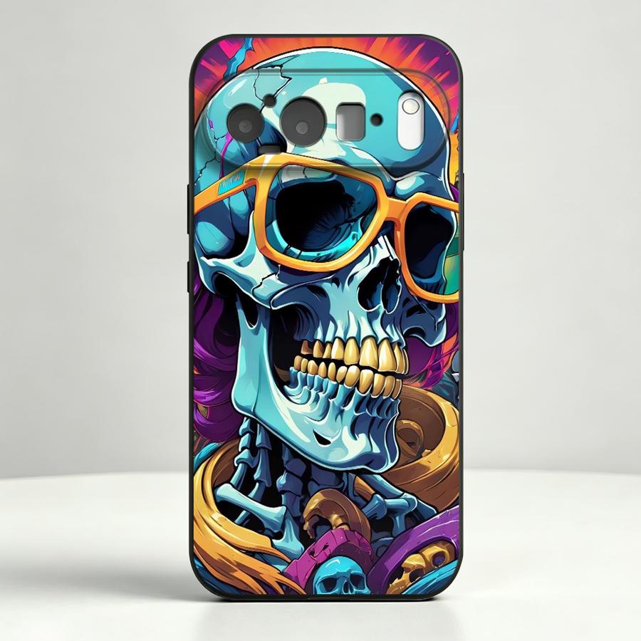 Neon Pop Art Skull Case for Go - Google Pixel 9 review and price