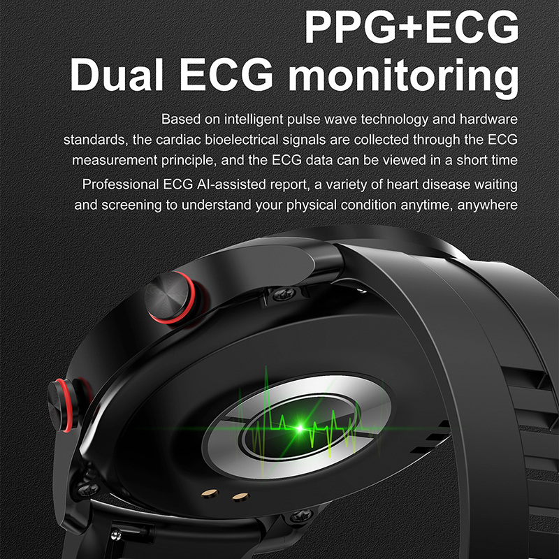 ECG+PPG Bluetooth Call Smart W - Smartwatch Custom review and price