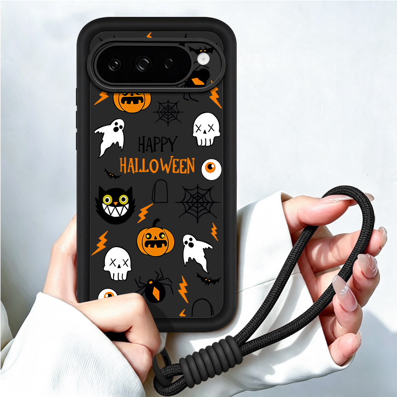 Cartoon Halloween Pattern Lany - Google Pixel 9 review and price