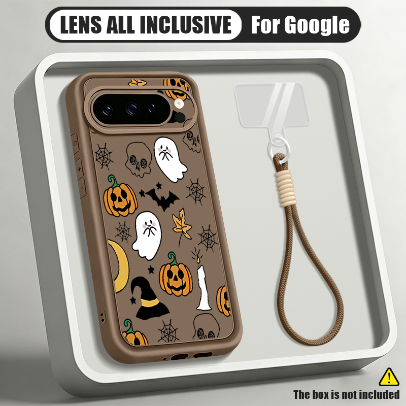 Cartoon Halloween Pattern Lany - Google Pixel 9 review and price