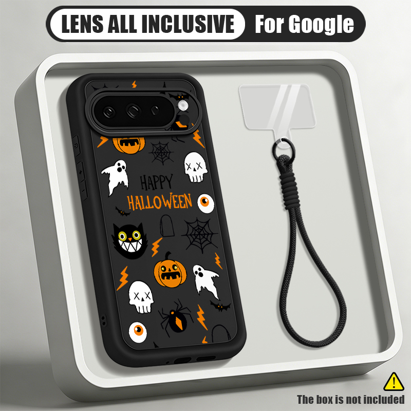 Cartoon Halloween Pattern Lany - Google Pixel 9 review and price