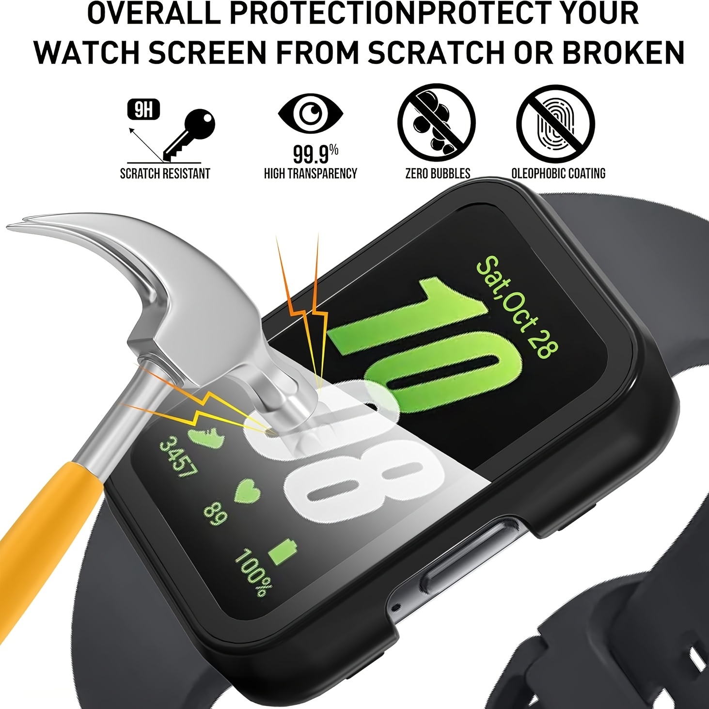 Glass+Case for Samsung Galaxy  - Samsung Smartwatch Accessories review and price