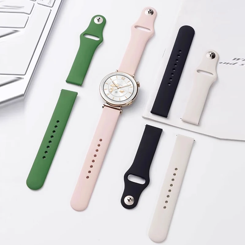 18mm Silicone Watch Strap For  - Fossil Smartwatch Accessories review and price