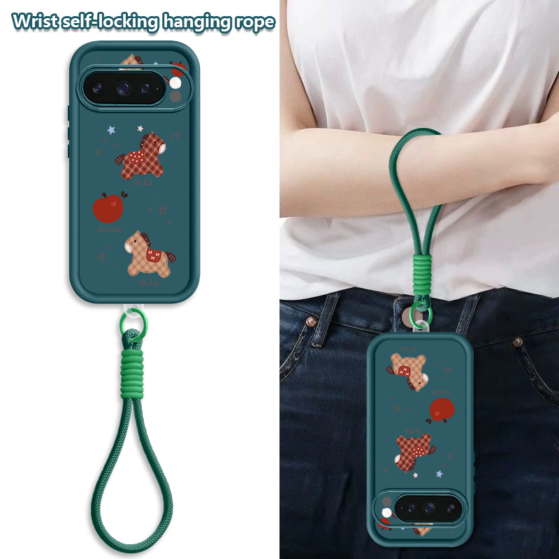 Cute Foal Print Wrist Strap La - Google Pixel 9 review and price