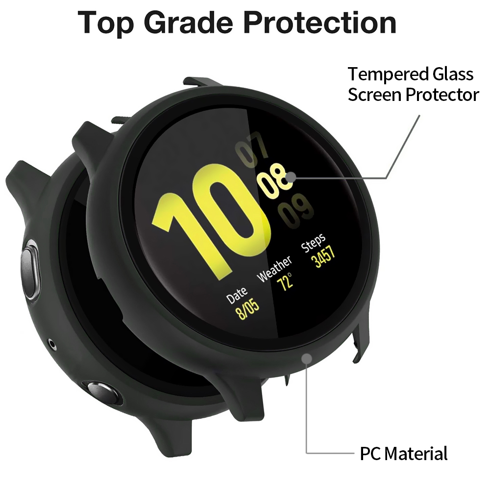 Case+Glass For Samsung Galaxy  - Samsung Smartwatch Accessories review and price