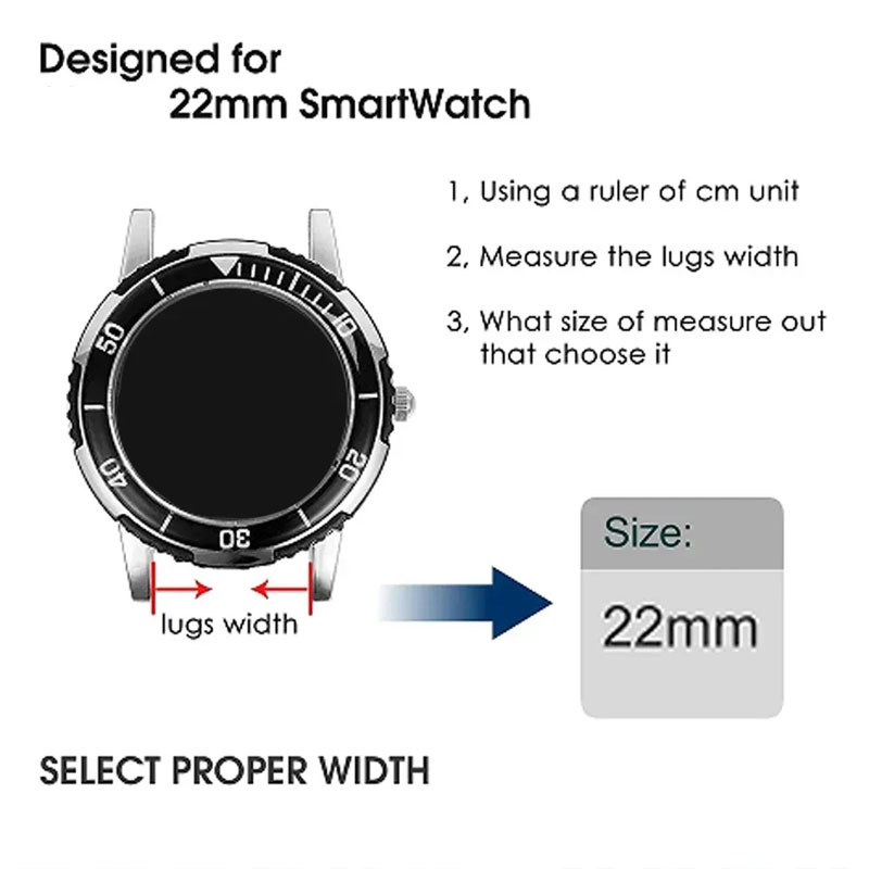 22mm Ocean Strap For OnePlus W - Smartwatch X2 review and price