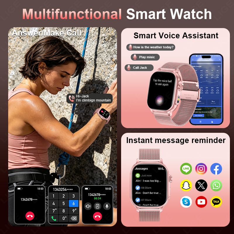 2026 New 1400mAh Large Battery - Smartwatch X12 review and price