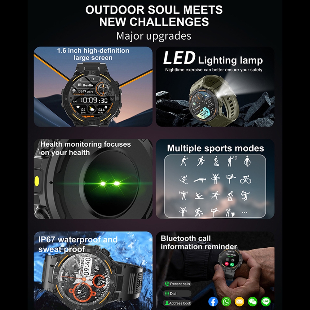 Outdoor Military Rugged Smartw - Smartwatch X2 review and price