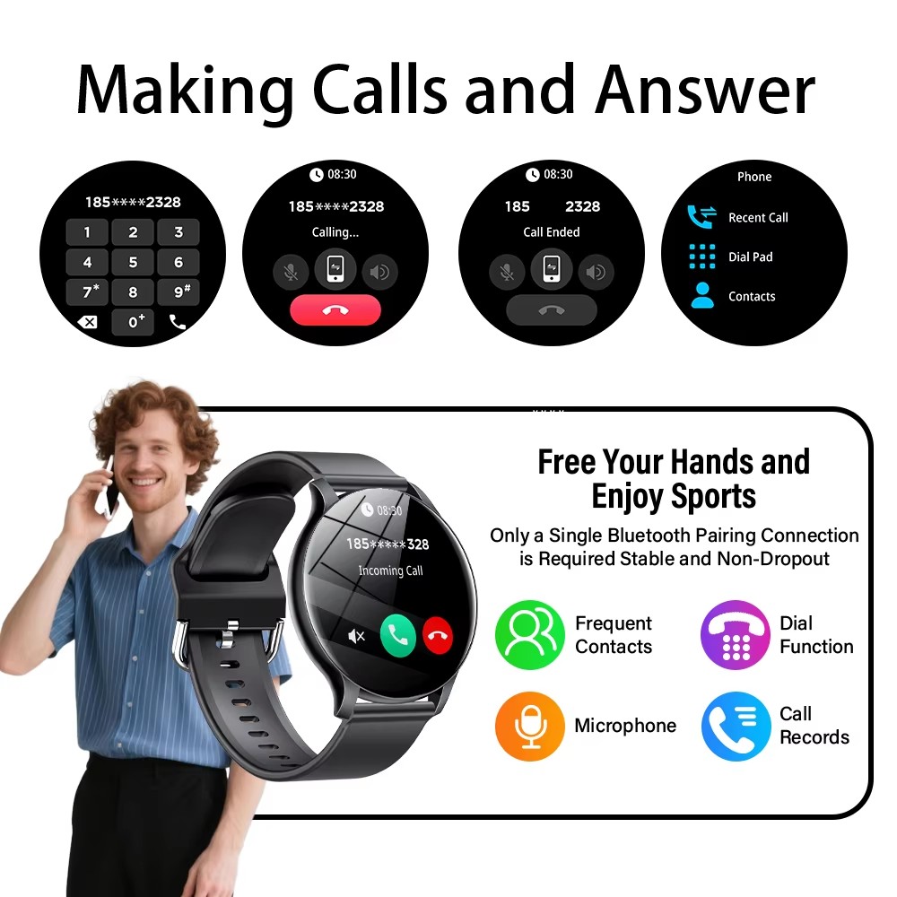 2025 New Smart Watch Heart Rat - Smartwatch Custom review and price