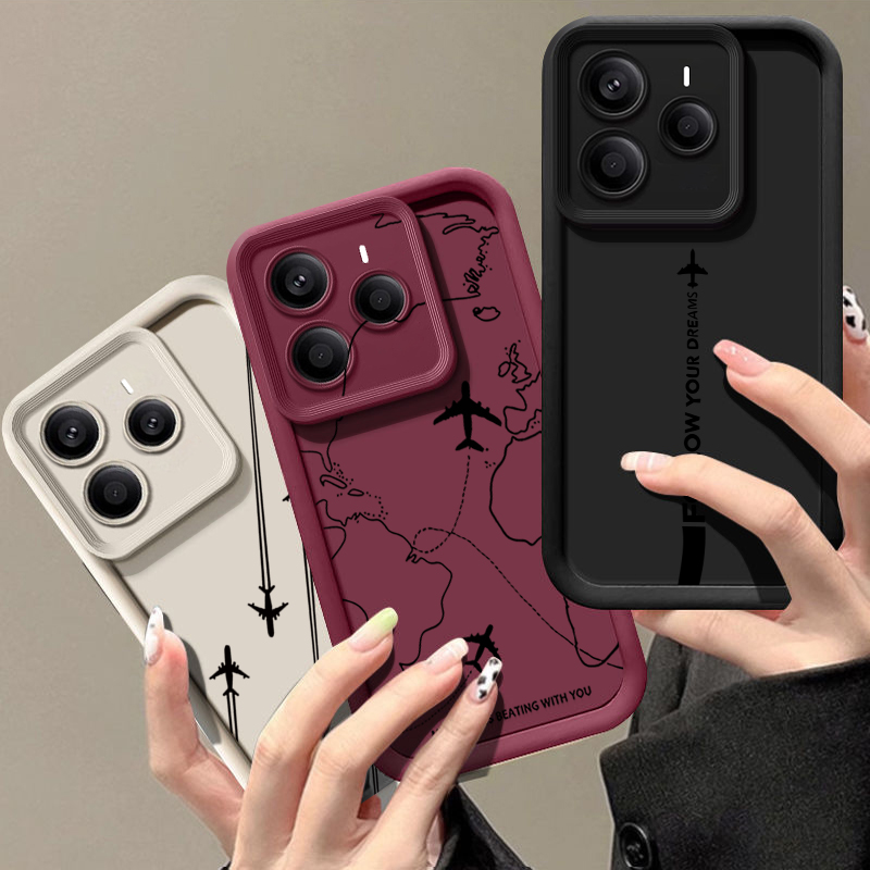 Airplane Route Pattern TPU Pho - Xiaomi Redmi Note 13 review and price