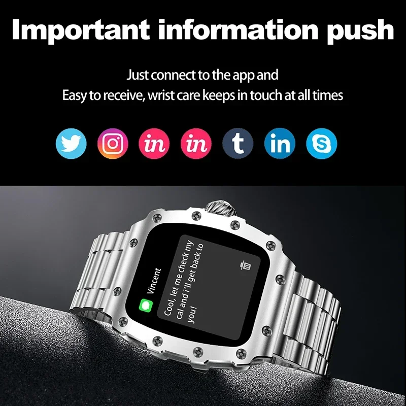 New Trend Smart Watch 1.76 inc - Smartwatch Custom review and price